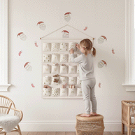 Wandtattoo Weihnachten - Weihnachtsmänner