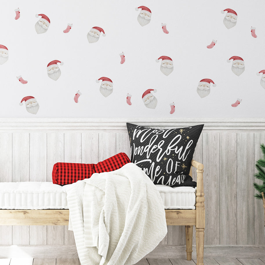 Wandtattoo Weihnachten - Weihnachtsmänner