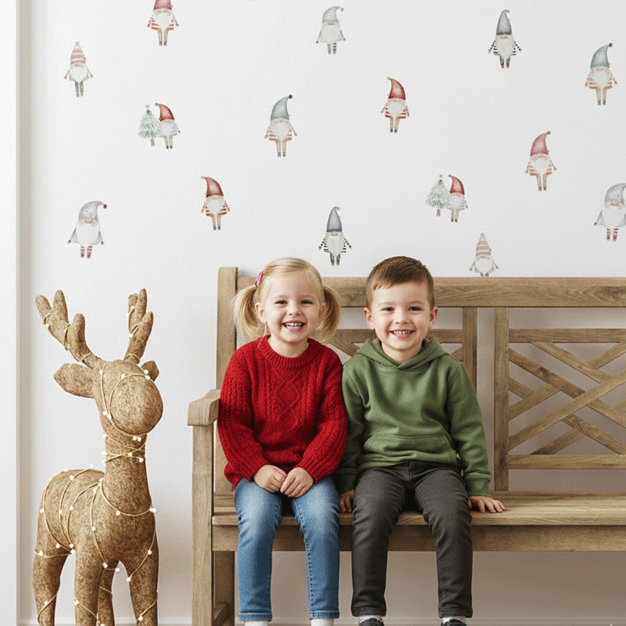 Wandtattoo Weihnachten - Weihnachtswichtel