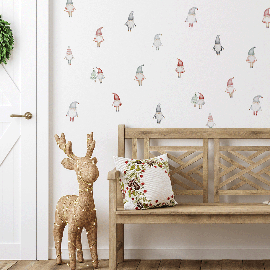Wandtattoo Weihnachten - Weihnachtswichtel