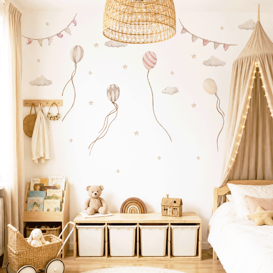 Balloon wall stickers – Dream balloons