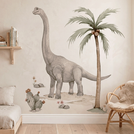 Wandtattoo Dinosaurier - Urzeit Giganten - Brachiosaurus