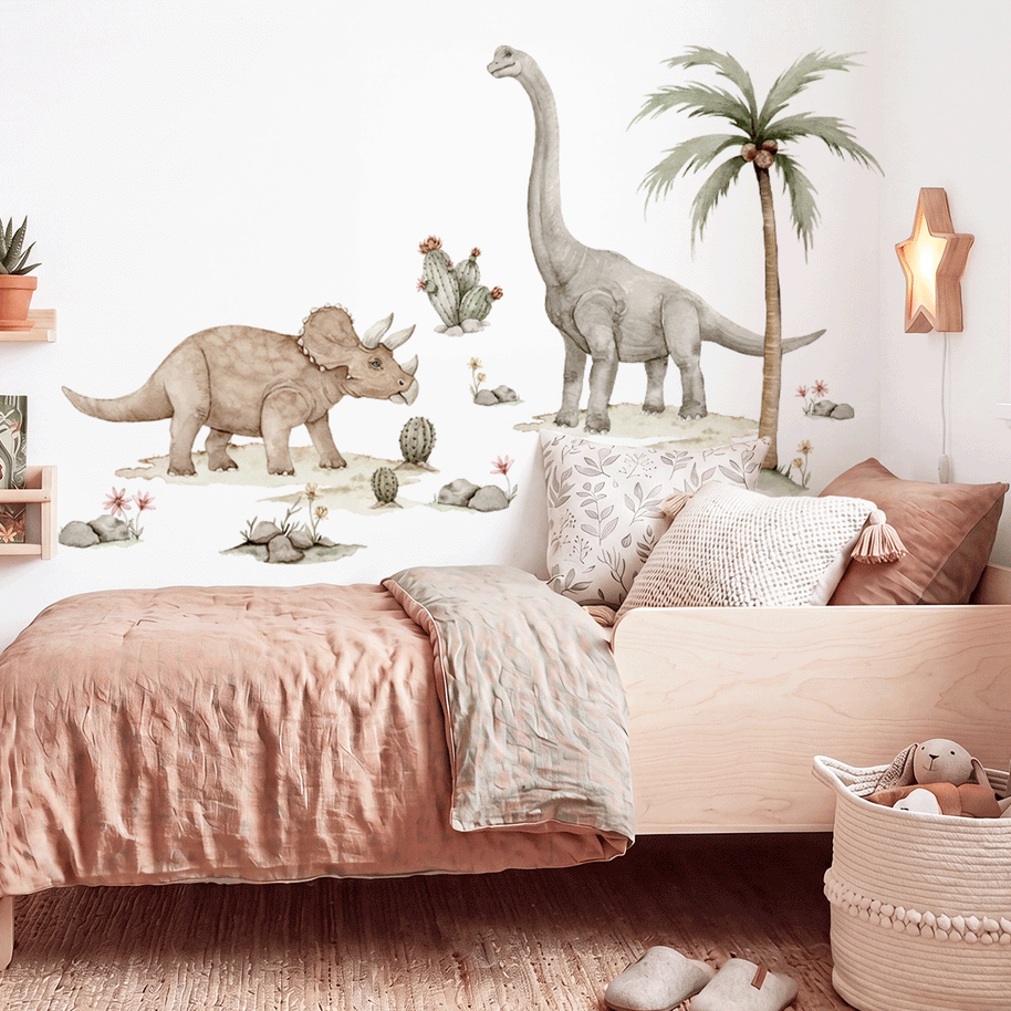 Wandtattoo Dinosaurier - Urzeit Giganten - Brachiosaurus