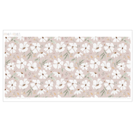 Klebefolie für IKEA DUKTIG Kinderküche - Frühlingsblumen (Helles Taupe)