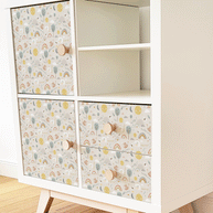 IKEA KALLAX furniture wrap - Happy Sunshine (ecru)