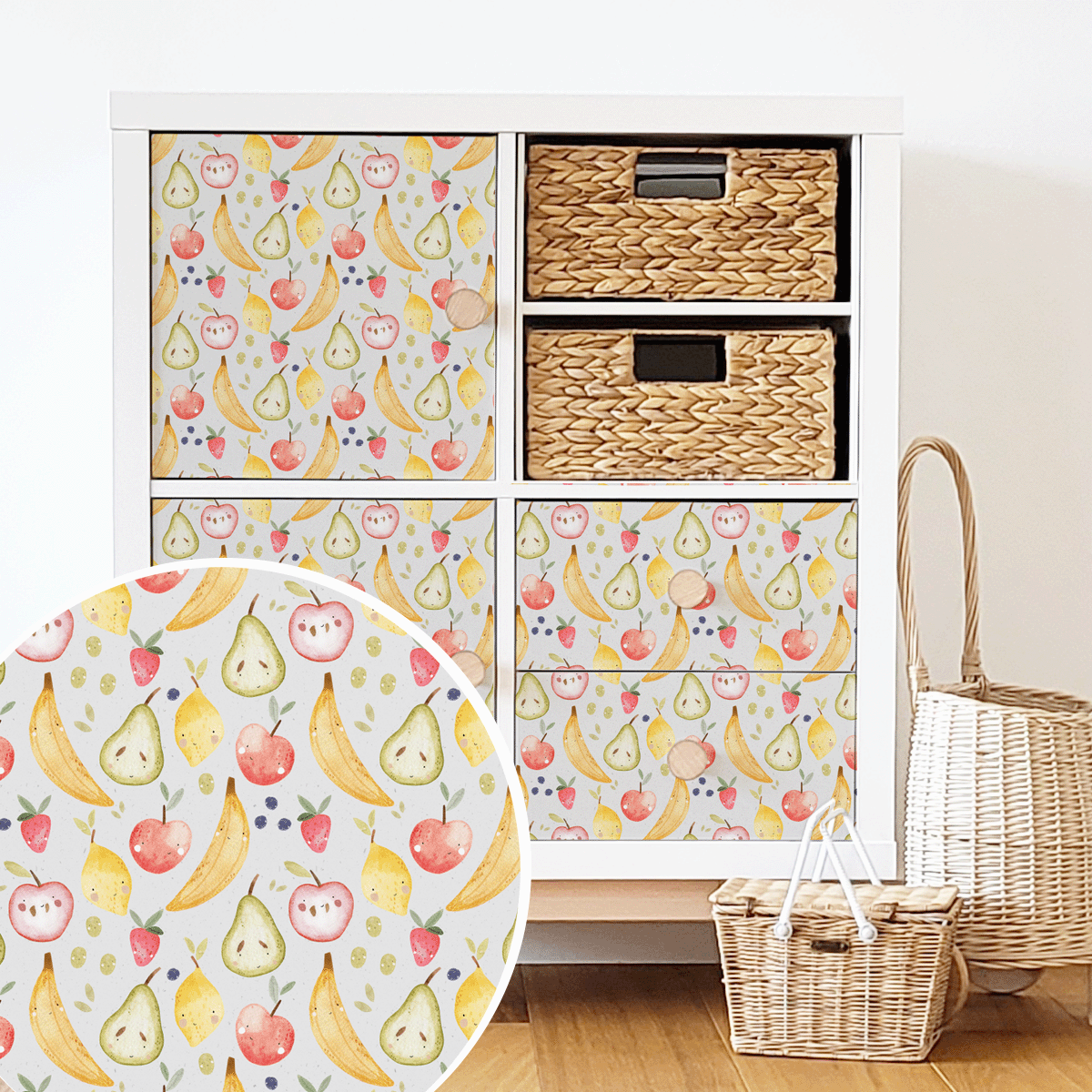 IKEA KALLAX furniture wrap - Cute Fruit Mix