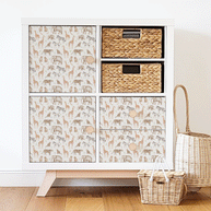 Möbelfolie für IKEA KALLAX - Dschungel Safari 