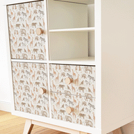 Möbelfolie für IKEA KALLAX - Dschungel Safari 