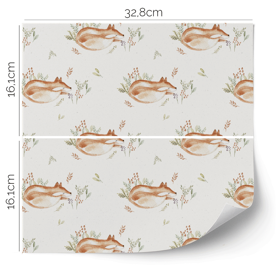 IKEA KALLAX furniture wrap - Sleepy Fox