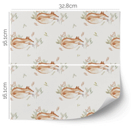IKEA KALLAX furniture wrap - Sleepy Fox