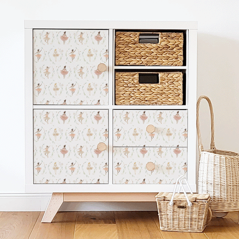 IKEA KALLAX furniture wrap - Ballerinas