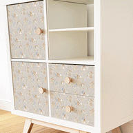 IKEA KALLAX furniture wrap - Bunny Blossoms beige