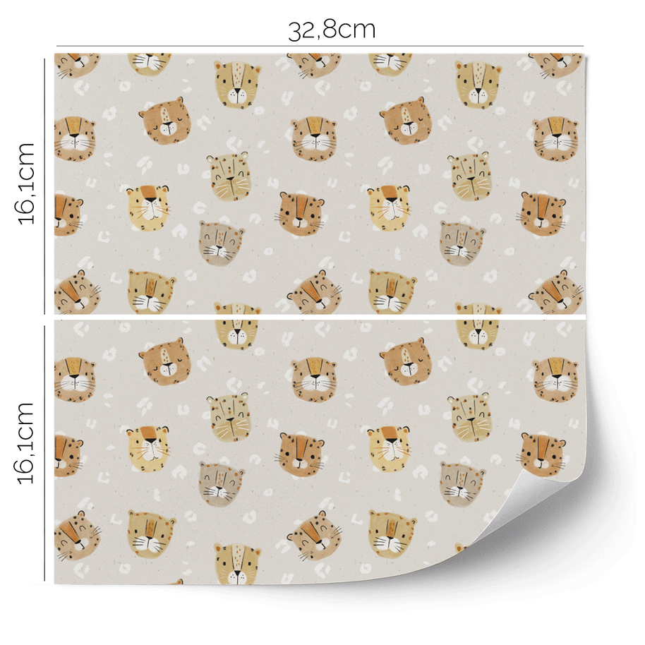 IKEA KALLAX furniture wrap - Little Leopards