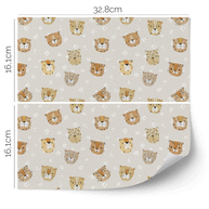 IKEA KALLAX furniture wrap - Little Leopards