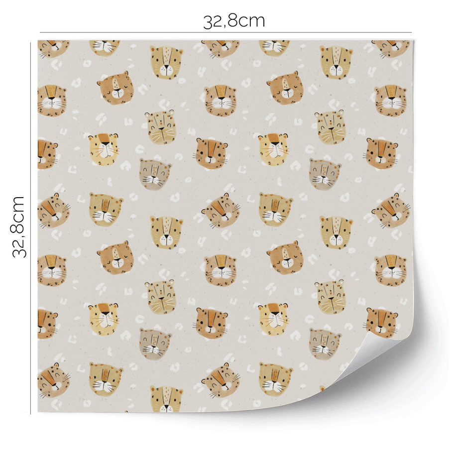 IKEA KALLAX furniture wrap - Little Leopards