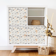 Möbelfolie für IKEA KALLAX -Gemeinsam Stark