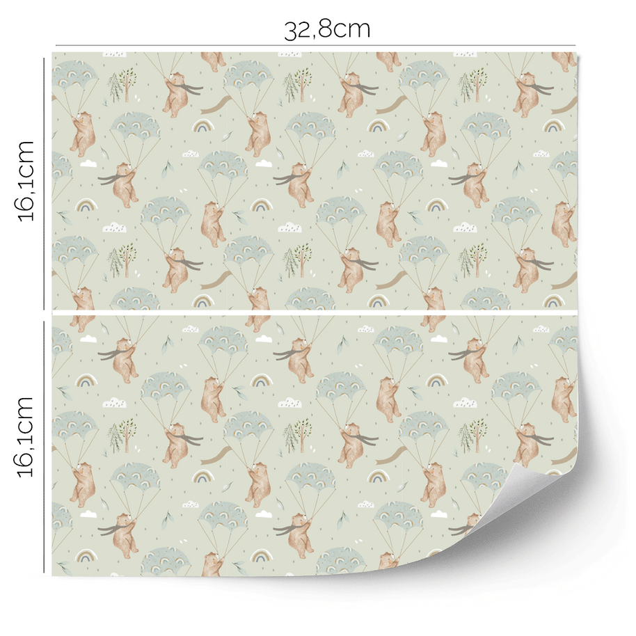 IKEA KALLAX furniture wrap - Windy Weather sage