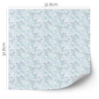 IKEA KALLAX furniture wrap - Mermaid (seafoam)