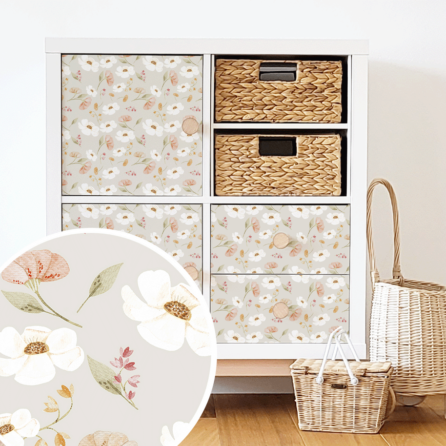 IKEA KALLAX furniture wrap - Classic Florals