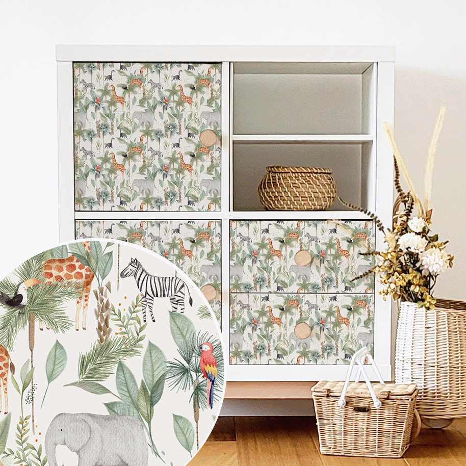 IKEA KALLAX furniture wrap - Tropical World