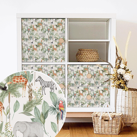 IKEA KALLAX furniture wrap - Tropical World
