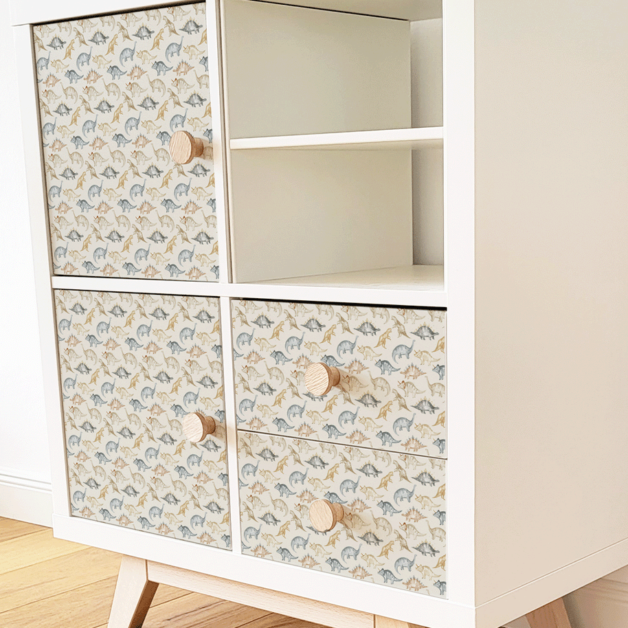 IKEA KALLAX furniture wrap - Dinosaurs
