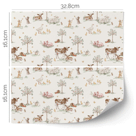 Möbelfolie für IKEA KALLAX - Magischer Bauernhof