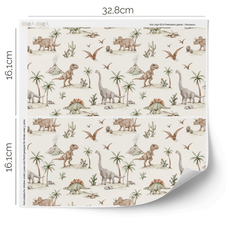 IKEA KALLAX furniture wrap - Prehistoric giants - Dinosaurs