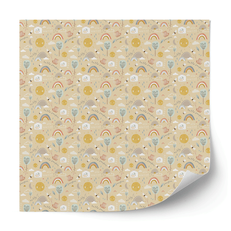 Furniture wrap - Happy Sunshine (cream)