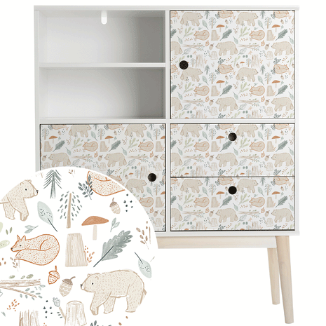 Furniture wrap - Woodland Wonderland