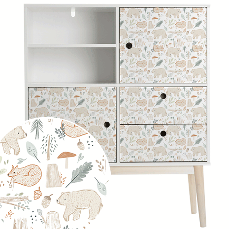 Furniture wrap - Woodland Wonderland