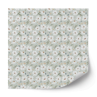 Möbelfolie Blumen - Frühlingsblumen (minze)