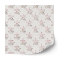 Furniture wrap - Animal carousel (rose)