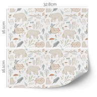 IKEA KALLAX furniture wrap - Woodland wonderland