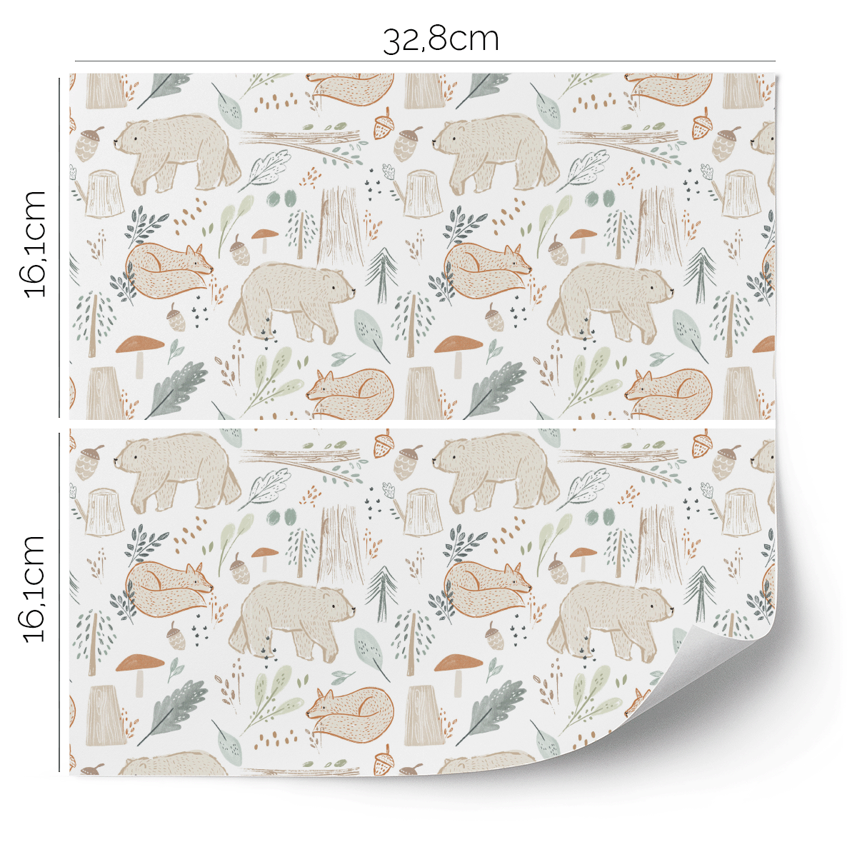 IKEA KALLAX furniture wrap - Woodland wonderland