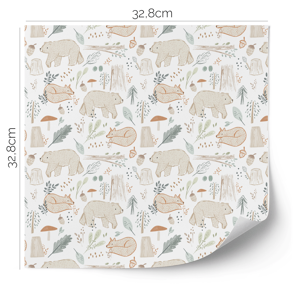 IKEA KALLAX furniture wrap - Woodland wonderland