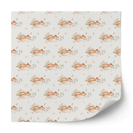 Furniture wrap - Sleepy fox