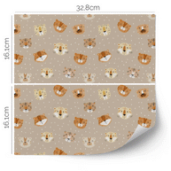 IKEA KALLAX furniture wrap - Tiger Cub Toffee