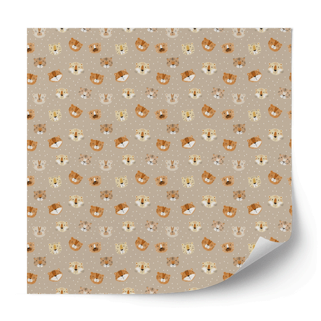 Furniture wrap - Tiger Cub Toffee