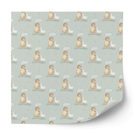 Furniture wrap - Umbrella Buddies (sage)