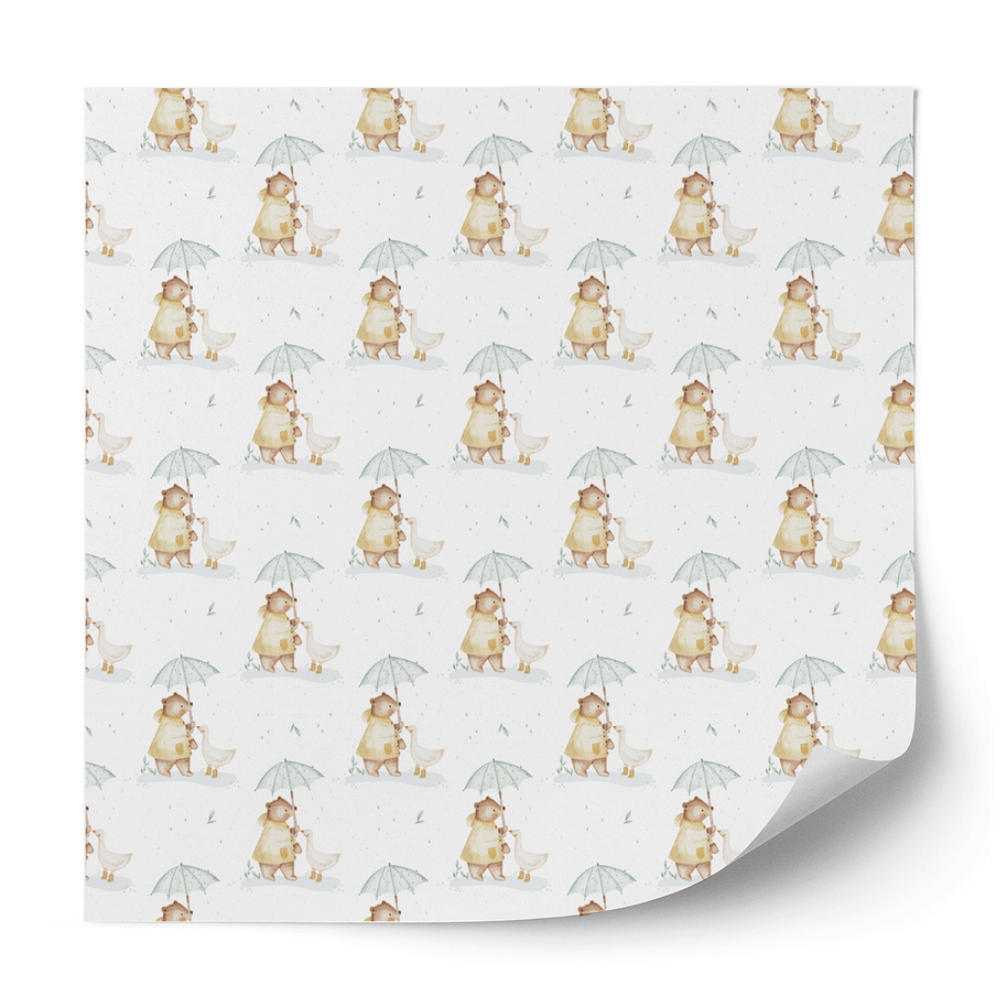 Furniture wrap - Umbrella Buddies (white)