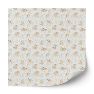 Furniture wrap - Bunny Blossoms (white)