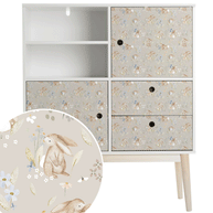 Furniture wrap - Bunny Blossoms (beige)
