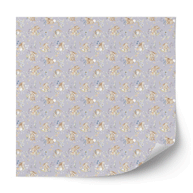 Furniture wrap - Bunny Blossoms (lavender)