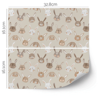 IKEA KALLAX furniture wrap - Bunny Love