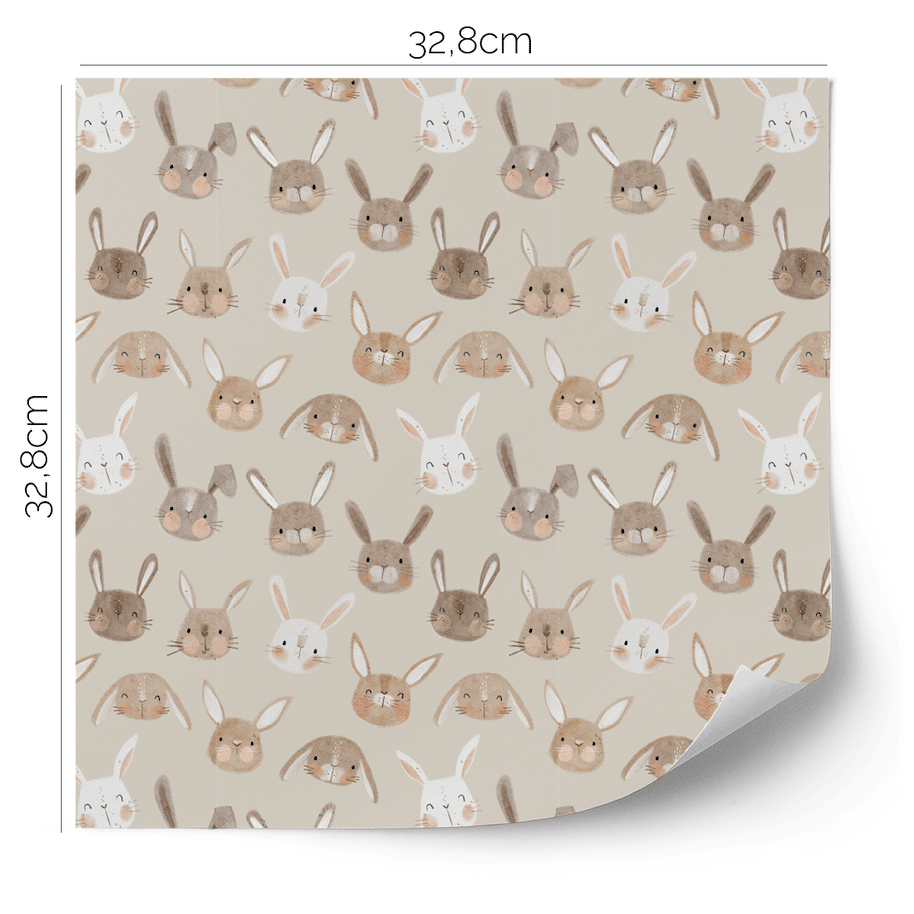 IKEA KALLAX furniture wrap - Bunny Love