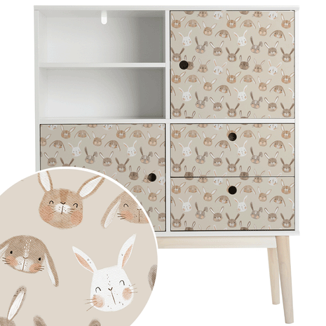 Furniture wrap - Bunny Love