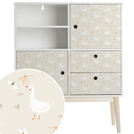 Furniture wrap - Goose Garden