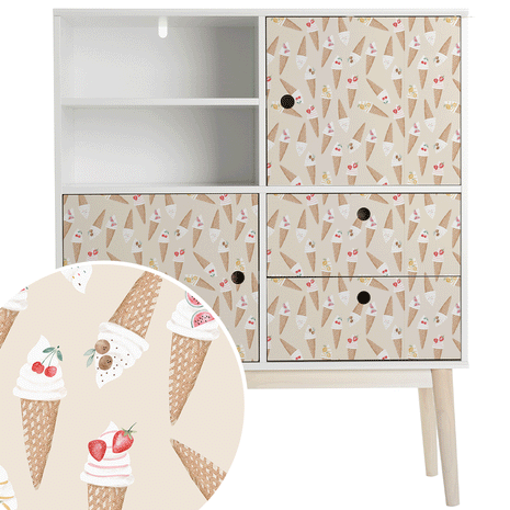 Furniture wrap - Ice Cream Sunday