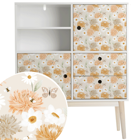 Furniture wrap - Flower Field